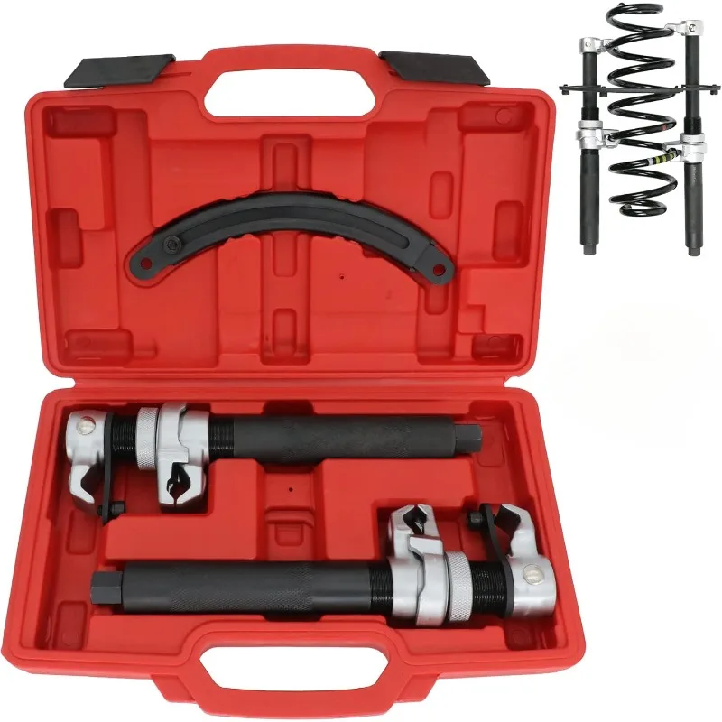 3pcs Cievková pružina Kompresorový nástroj Súprava nárazu Tashly v ručnom nastavení odpruženia Nástroj pre nákladné auto pre autá Atv UTV 2200lb