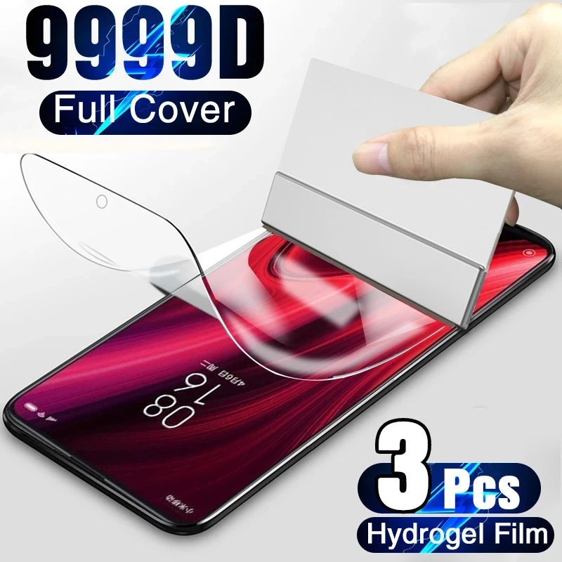 3pcs Full Screel Film pre Honor 50 70 90 30 20 10 I 9x 8x HD Soft Film pre Huawei P60 P50 P40 P30 Pro Lite Not Glass