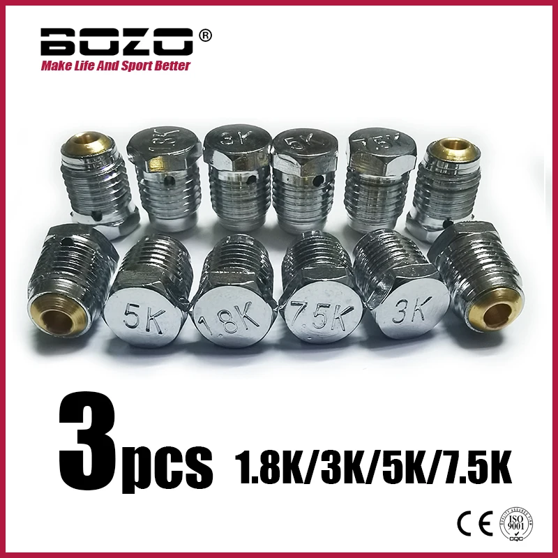 3pcs HPA Compressed Air CO2 Regulátor ventilu Burst Safty Disk Disk 1,8k, 3K, 5k, 7,5 K fľaša valca