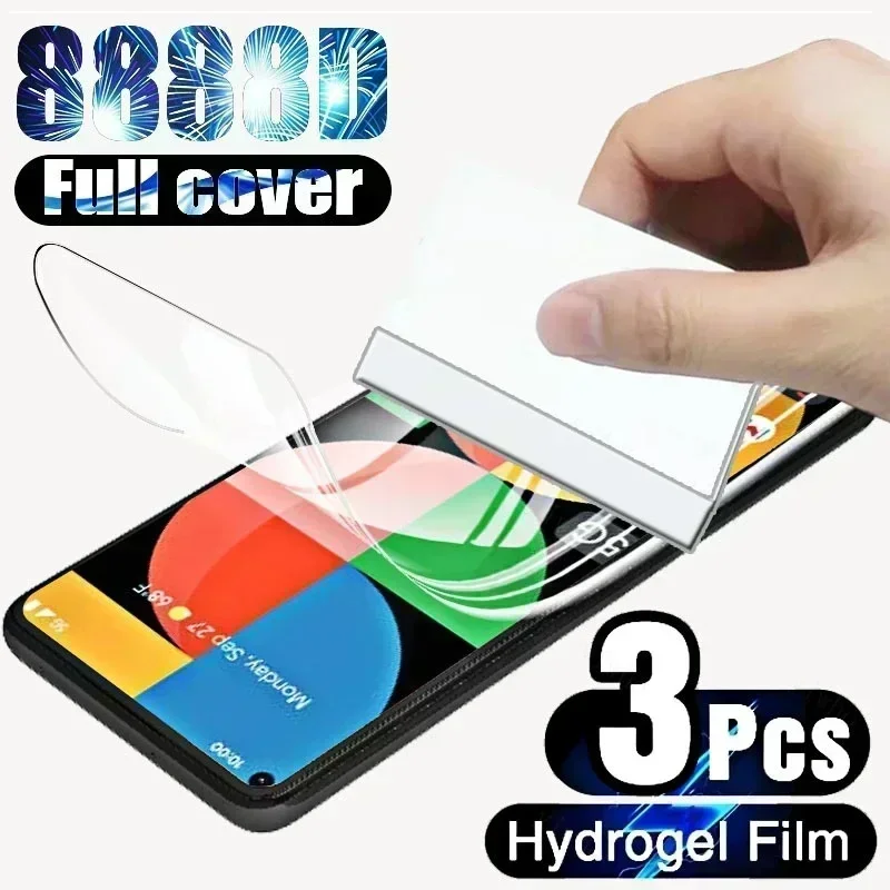 3pcs Hydrogel Film pre Google Pixel 7 6 5 4 3 2 1 Protect Screen Pixel 7a 6a 5a 4 XL 3A XL 2 XL HD Ochranný film
