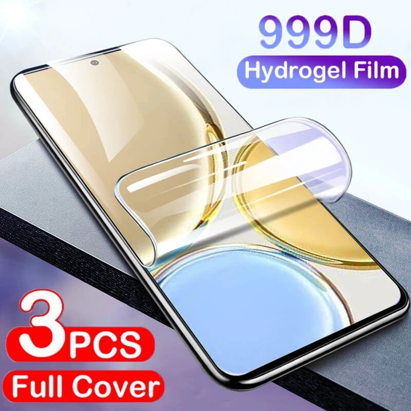 3pcs Hydrogel Film pre Huawei Honor 50 30 20 10 Lite V30 V20 V10 8x 8a 9x x7 x8 Chránič obrazovky pre Honor 9 8 Lite 30i 20i 10i