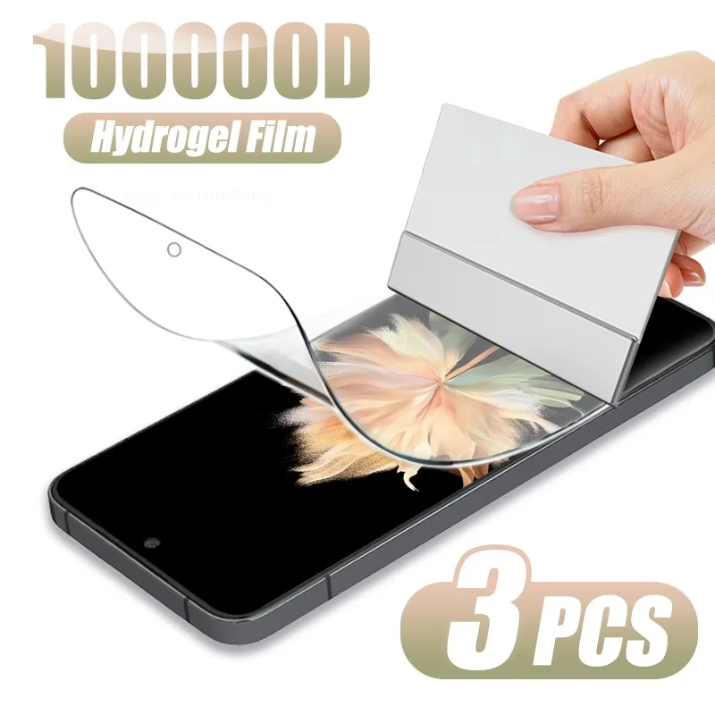 3pcs Hydrogel Film pre Xiaomi 14 13T 1312 12T 11ultra Pro Poznámka 10 8 9 LITE Full Cover Soft Clear Clear Ochranca obrazovky bez skla filmu