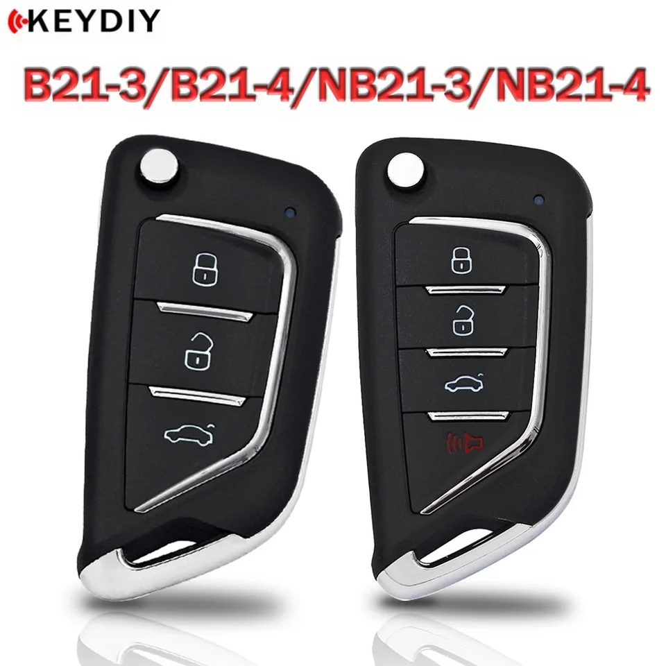 3pcs keydiy nb21-3/4 Univerzálne multifunkčné riadenie B21-3 B21-4 DREJOVÉ KLYY PRE KLYTY KD900/KD MINI/KD-X2