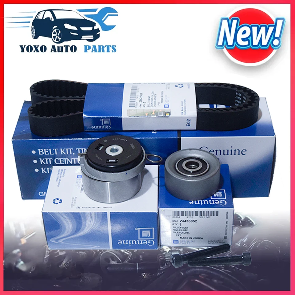 3pcs/set Original Timing Remeň napínač pre Chevrolet Aveo Cruze Orlando Opel Astra Zafira 24422964 55574864 24436052 95516740