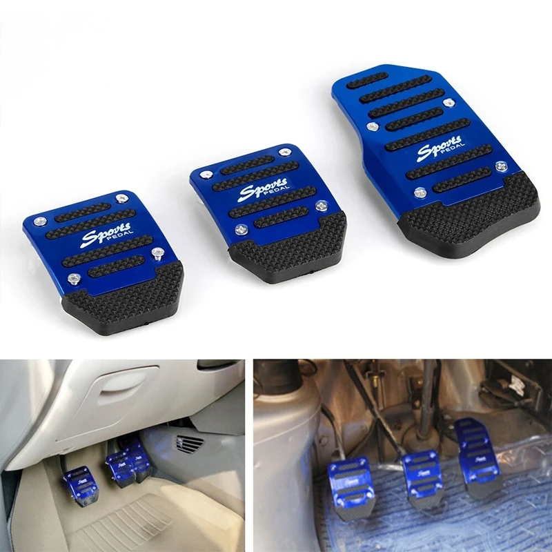 3pcs/set Universal Hliníkovú manuálnu prevodovku prevodovku nekĺzavú automobilovú súpravu súpravy
