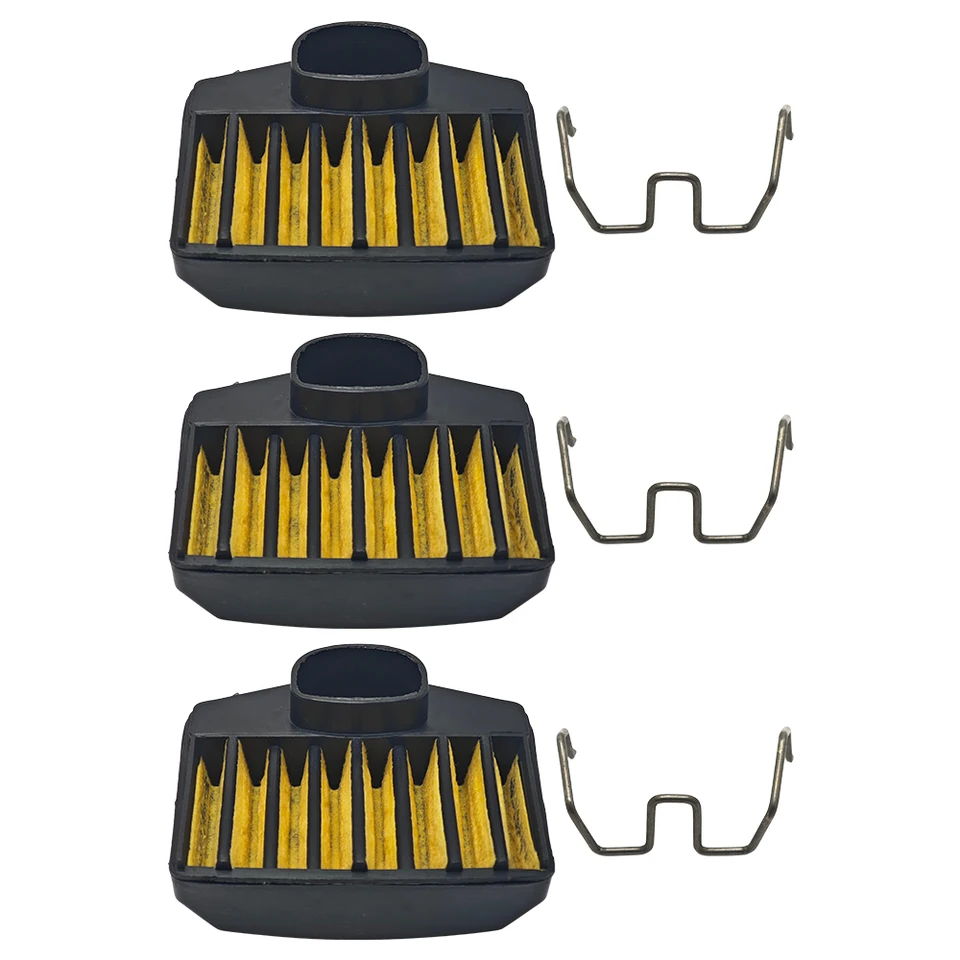 3pcs vzduchový filter w/ pružinová súprava pre Husqvarnu 365 362 371 372 372xp Chainwaw Nahradenie 503 81 45 02, 503 73 54 01 ČASŤ