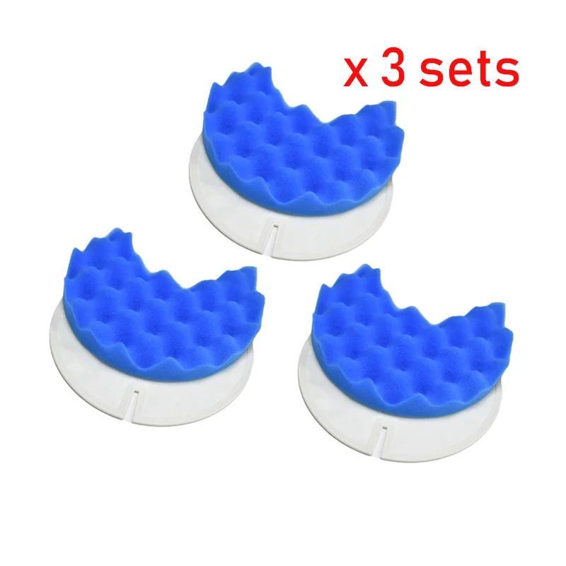 3sety Foam a Hepa Filter pre Samsung DJ97-00849A DJ97-00849B DJ97-01363A DJ97-00338C SC8400 Vákuové čistiace filtre
