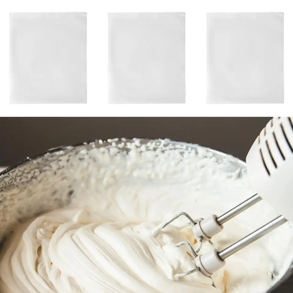 3x jogurt filtračné vrecká, ktoré nie sú tkané vrecká na tkaninu pre mlieko na kávu