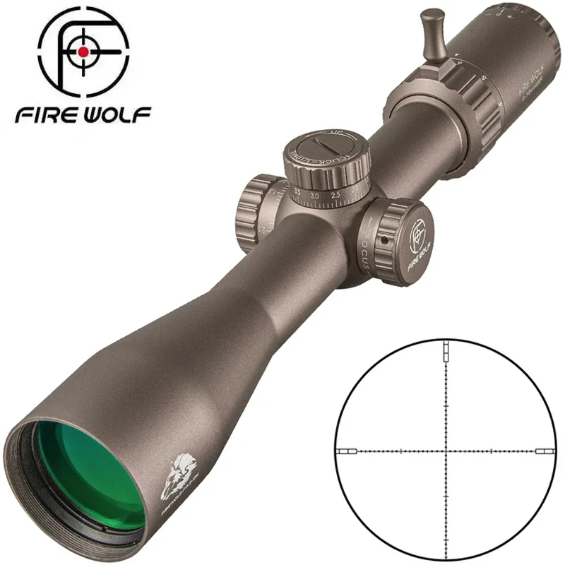 4-16x44 SFP HD Rozsah poľovníckeho pušky Rozsah 30 mm 1/10mil Torentje Passen w/ Lock Systeem High Definition w/ Wilde Hoek Oculair