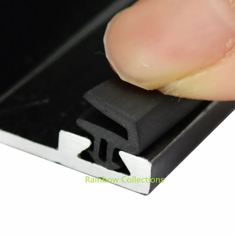 4/4,5 mm 5m L - Typ hliníkovej zliatiny Otvorené dvere a Windows EPDM zapečatené dvere a vodotesná zvuková izolácia Windows