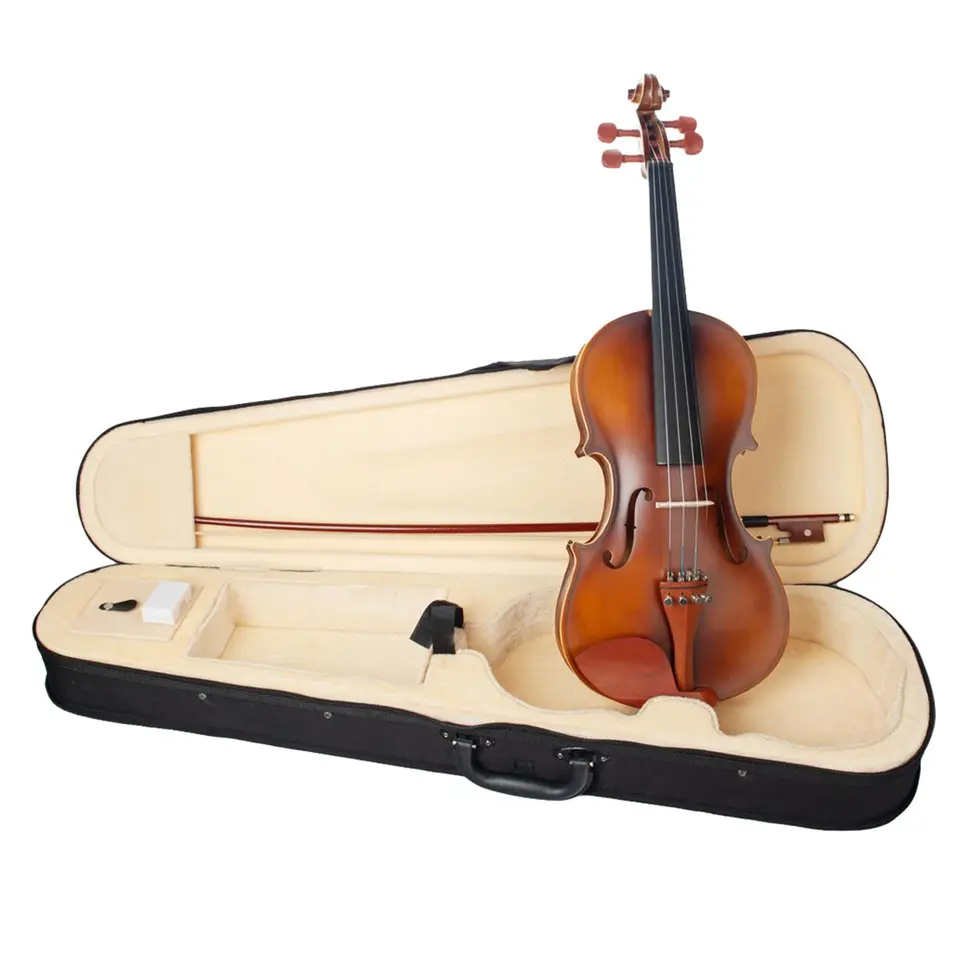 4/4 veľkosti jujube drevené matné husle fiddle príslušenstvo pre začiatočníkov darček