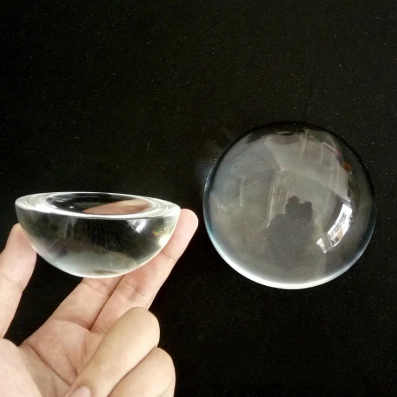 4/5/6 cm kryštálová hemisféra sklenená polovica guľôčkovej váhy Quartz Sphere Gigifiers Semi Ball Home Dekorácie Ozdoby Figuríny Figuríny