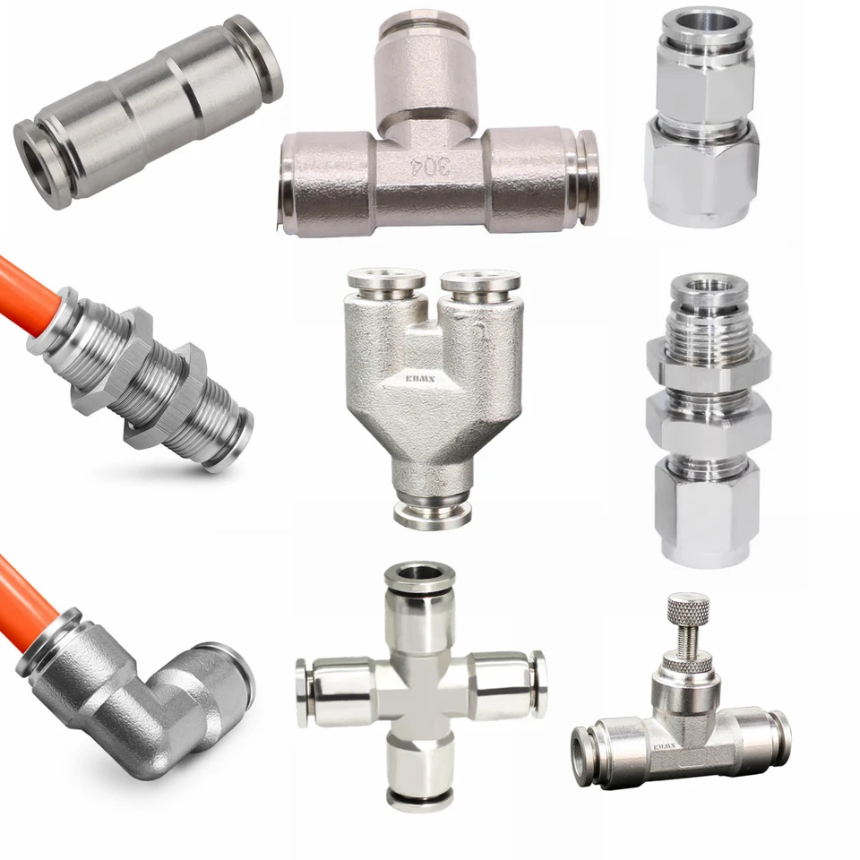 4 6 8 10 12 14 16 MM PU PM PV PE PY PZ PK CORSS SA PNEUMATIC 304 Nerezový tlač Push do rýchleho uvoľňovacieho vzduchu