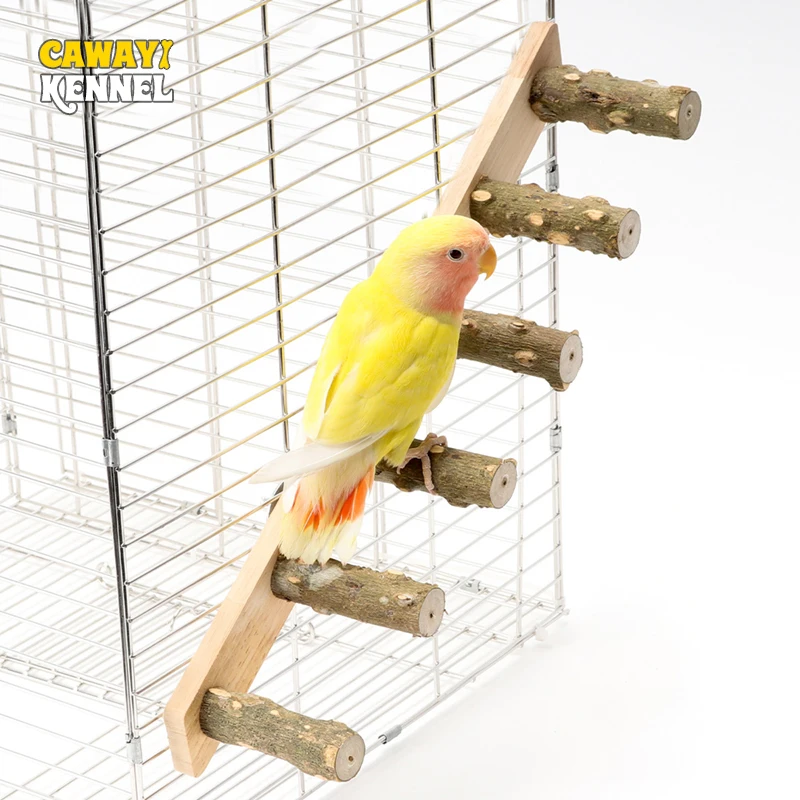 4/6 krokov drevený rebrík interaktívny interaktívny vták Parrot hračky pre rebrík pre škrečok klietka vtipná brúska palica lezenie hračky pre vtáky