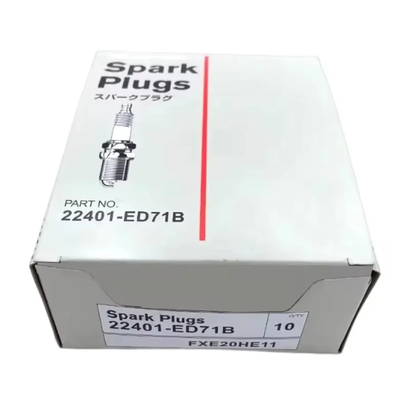 4/6ks 22401ed71b FXE20HE11 Dual Iridium Zapaľovacia sviečka pre Nissan Tiida X-Trail Sentra Note Cube Juke Versa Micra Ignition Candle