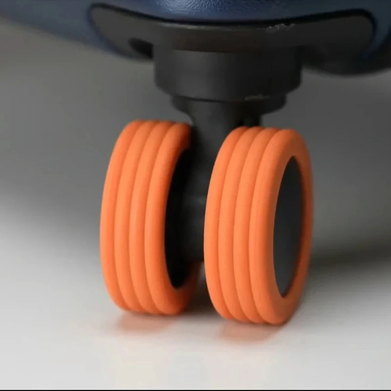 4/8ks batožinové kolesá ochrankyne Silikónové kolesá Caster Shoes Travel batožinový kufor