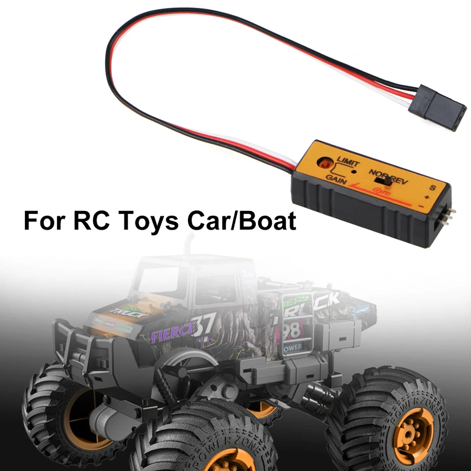 4,8V-6V 10MA Mini Gyro Modul pre RC Hračky CAR/LOTA APLITOVAŤ na prijímač pre RC DRIFT DRIFT Drift Drift Drift Drift 2- Axes Gyroscope