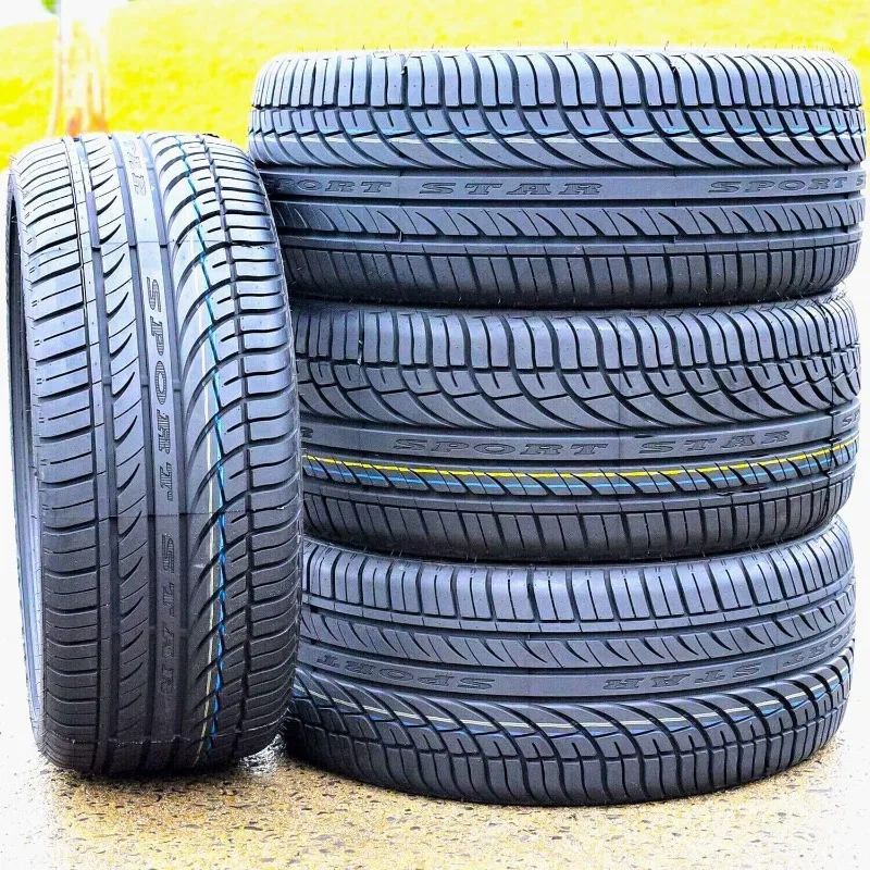 4 balenie po celú sezónu pre osobné auto Vysoko výkonná radiálna pneumatika - rozsah zaťaženia 4 Ply čierna bočná stena