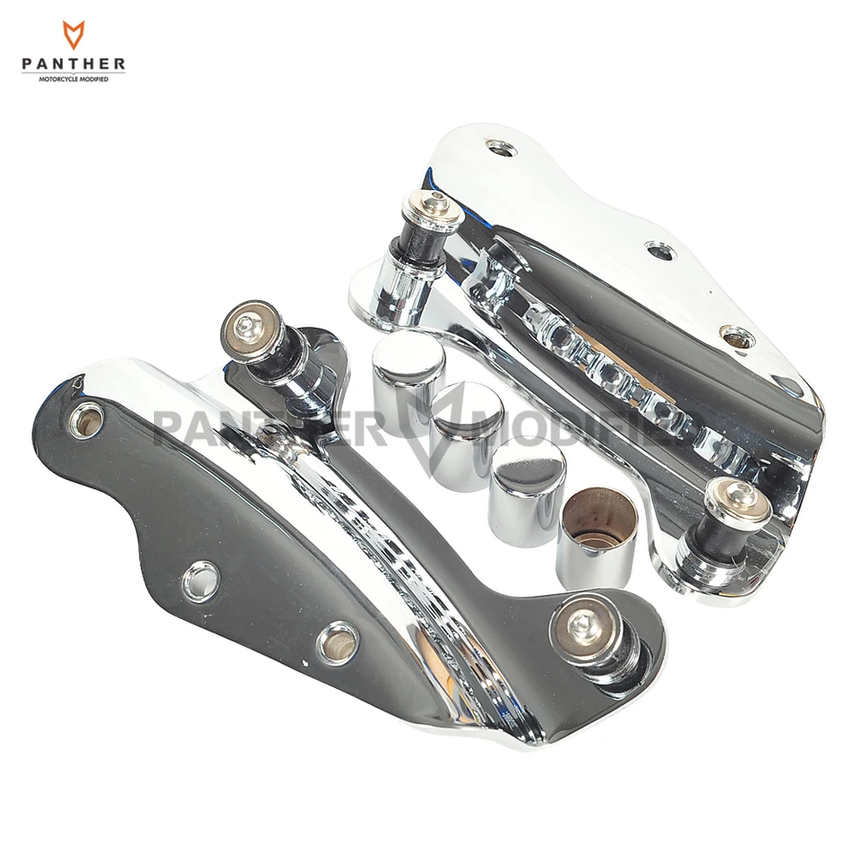 4 -bodové motocykle Docking Hardware Kit W/ Cover Case for Harley Road King Fllhr FlHx Road Glide 2009 2010 2012 2012 2013