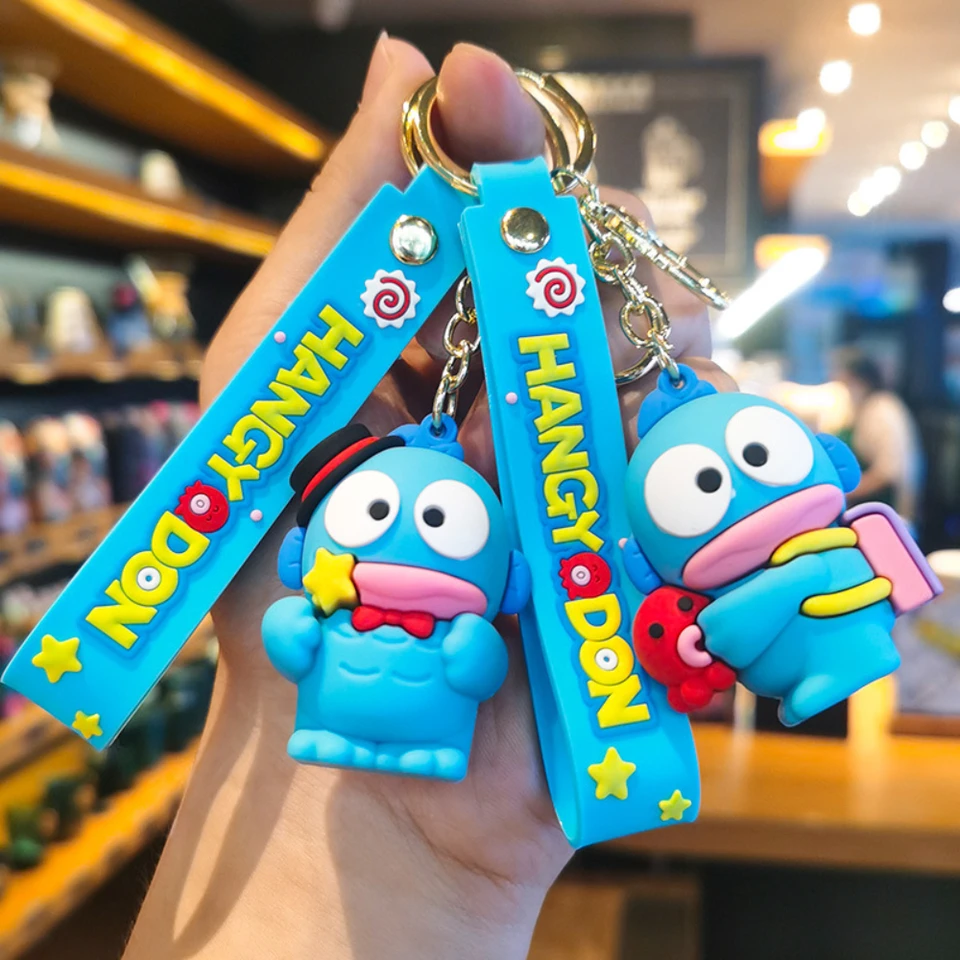 4 generácie kreatívneho klauntu PVC Keychain Roztomilé bábiky Populárna požiarna taška na kľúče prívesok Malé darčeky