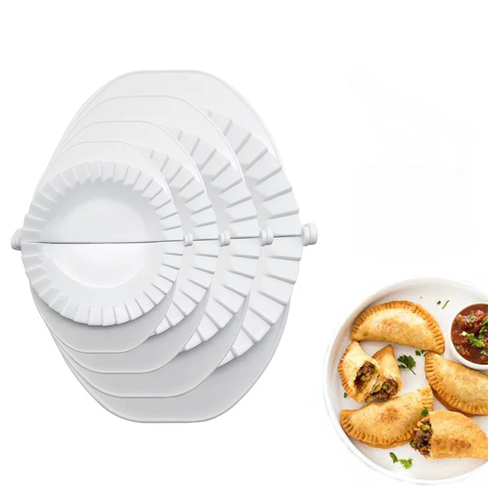 4 knedlové pleseň DIY Press ravioli cesto pečivo piera molder empanada pečivo shaper pierogi výrobca kuchynské náradie
