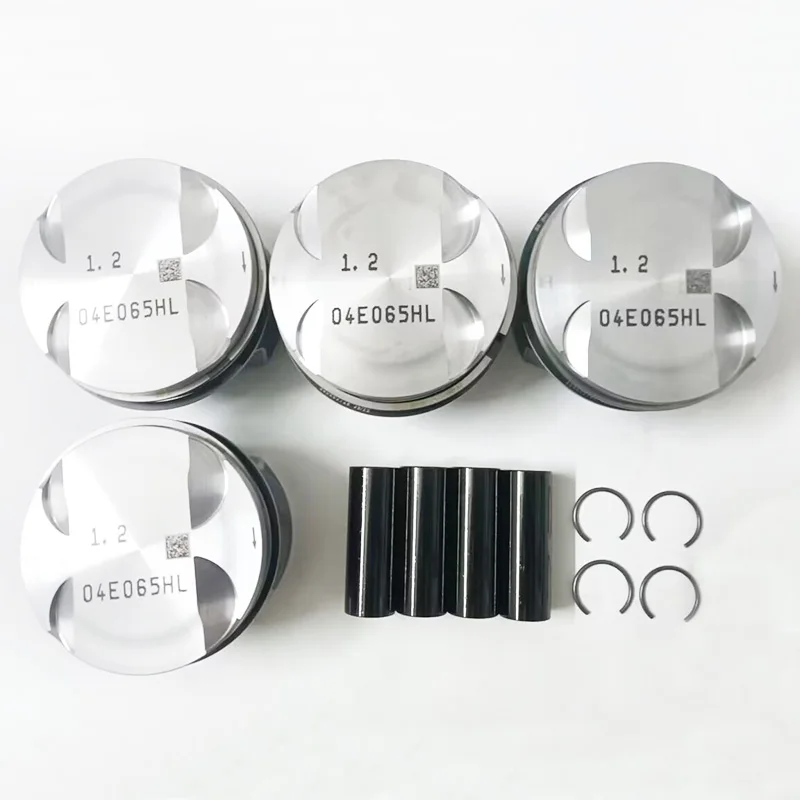 4 ks 04E107065HL 04E107065EE 04E 107 065 EE piest std pre Audi A3 8v1 8vs 8VA EA211 1,2 TSI CJZ CYV CJZA CJZB CYVB 71 mm 2012+