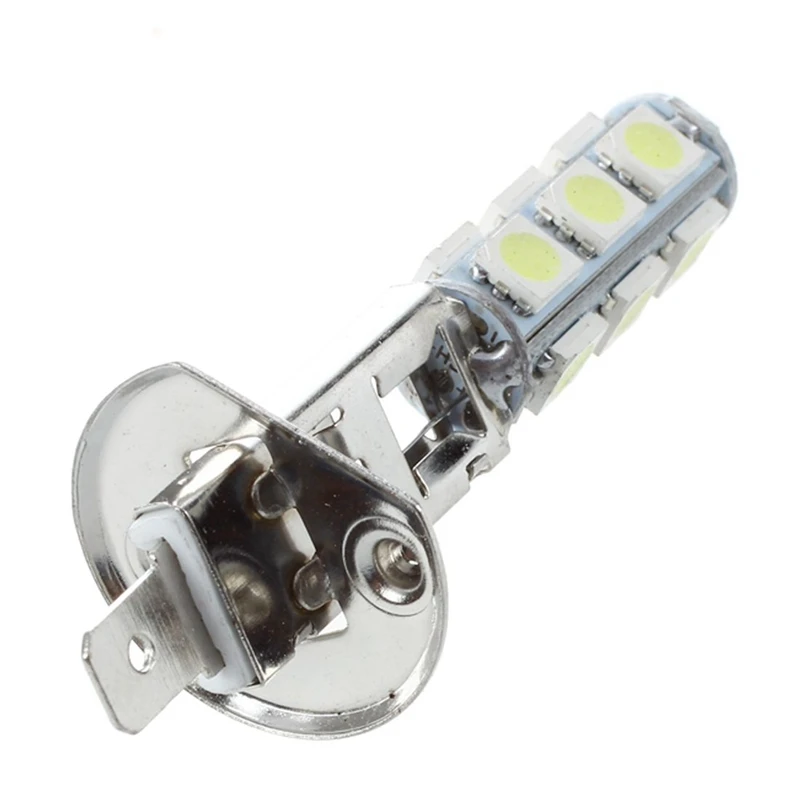 4 ks automatické svetlo svetlomety H1 Biela 13 SMD 5050 LED čipy