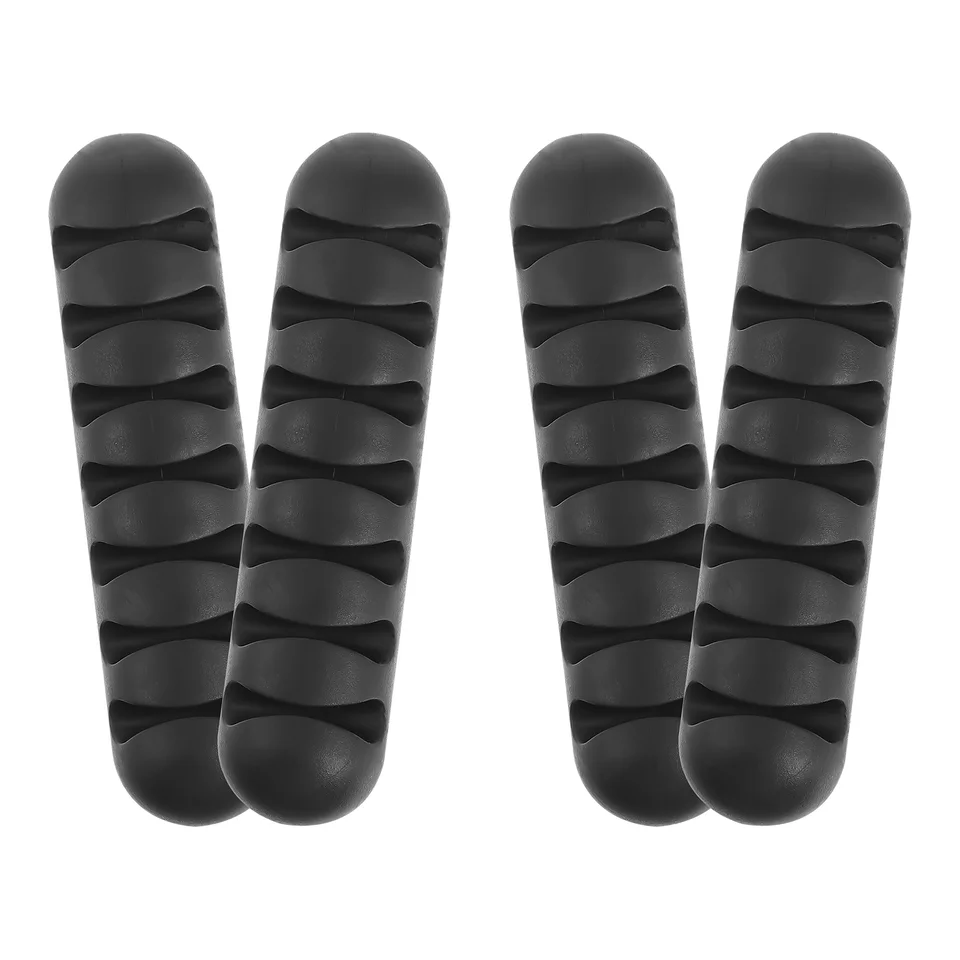 4 ks Dátové káblové sponky Dátový kábel Adhézne Clips Praktický drôt organizátor Keeper