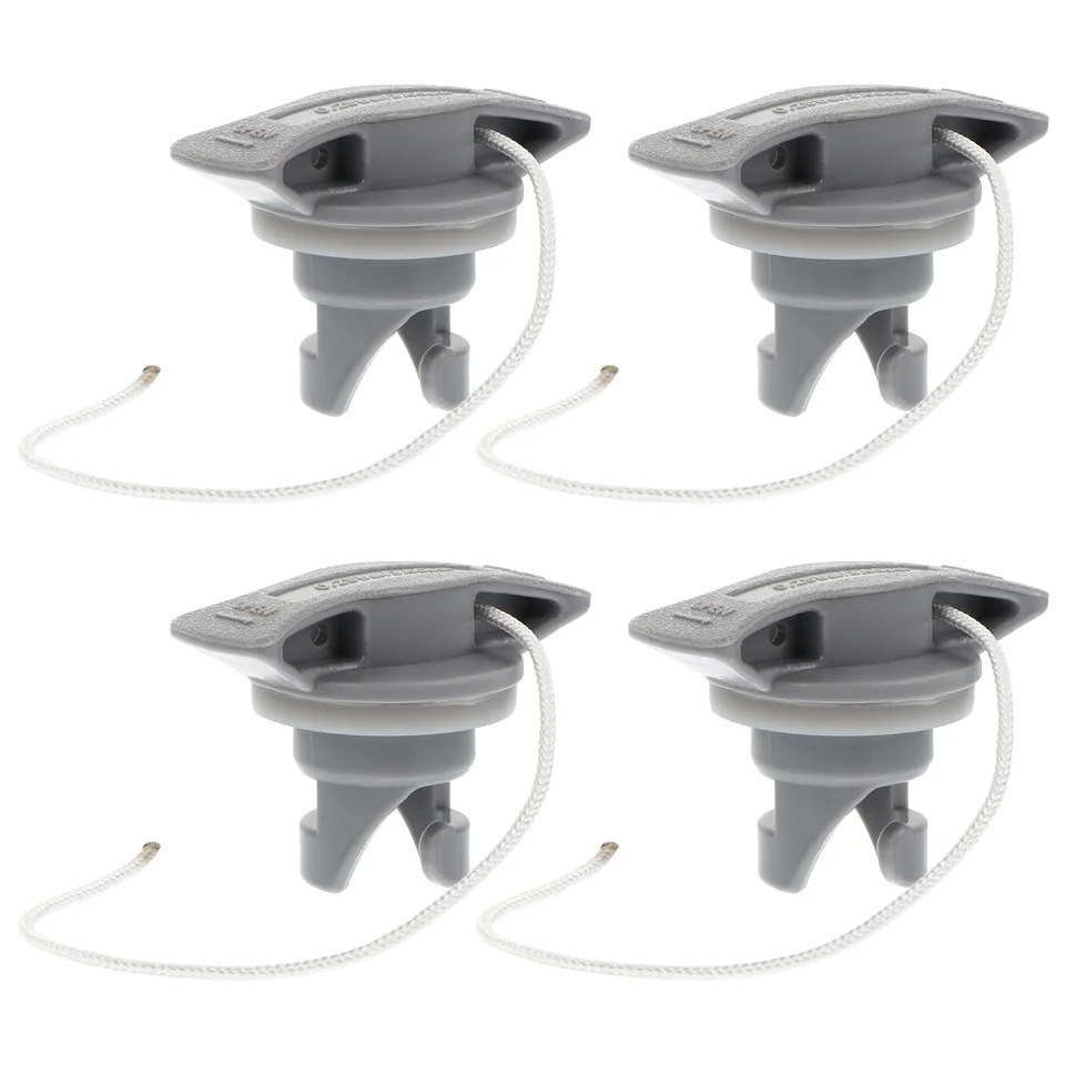 4 ks kajakové krycie kryty ventilového ventilu Rib PVC Gumové príslušenstvo Prispce