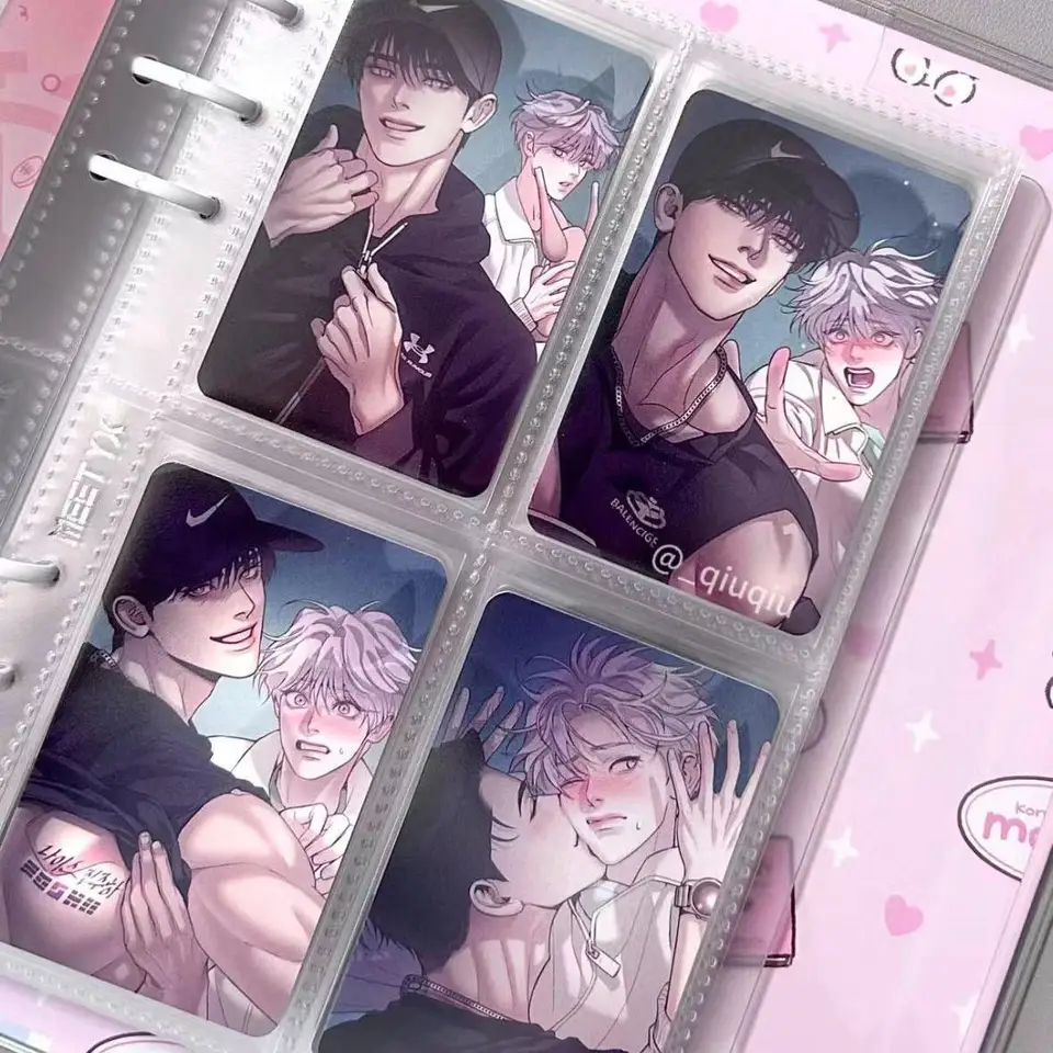 4 ks Kórejské Manhwa Lomo Card Jooha Dooshik Mini Pohľadnica HD Photo Cards Fans Collection Gift