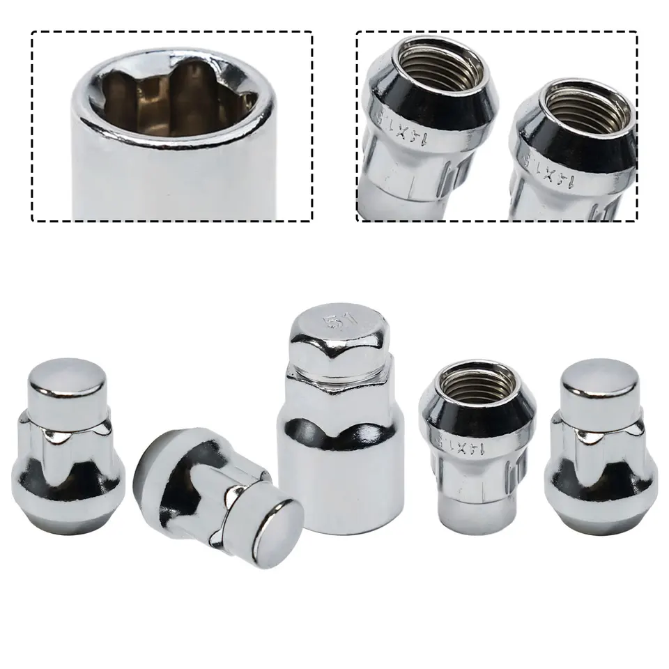 4 ks M14x1.5 Uzatváracie matice Kepered Key Key Proti krádež pneumatikami Zamknuté zámky kolies pre Ford pre Honda pre Nissan pre Toyota pre Toyota
