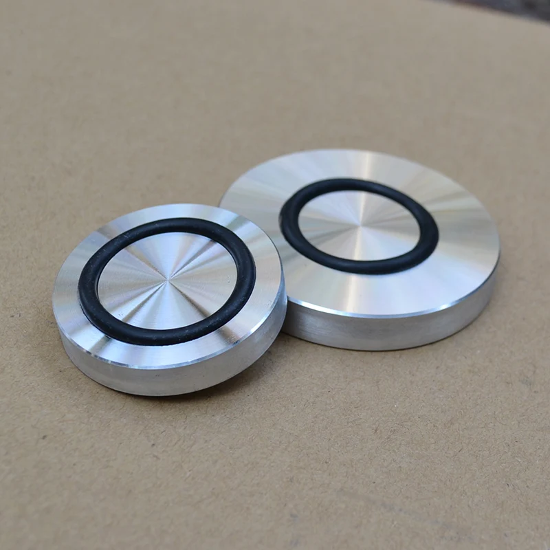 4 ks nábytkové podložky na nohu Káva sklenený stolík stolové držiaky na nohy podpora prútov okrúhle hliníkový koláč dekoratívny diel hardware