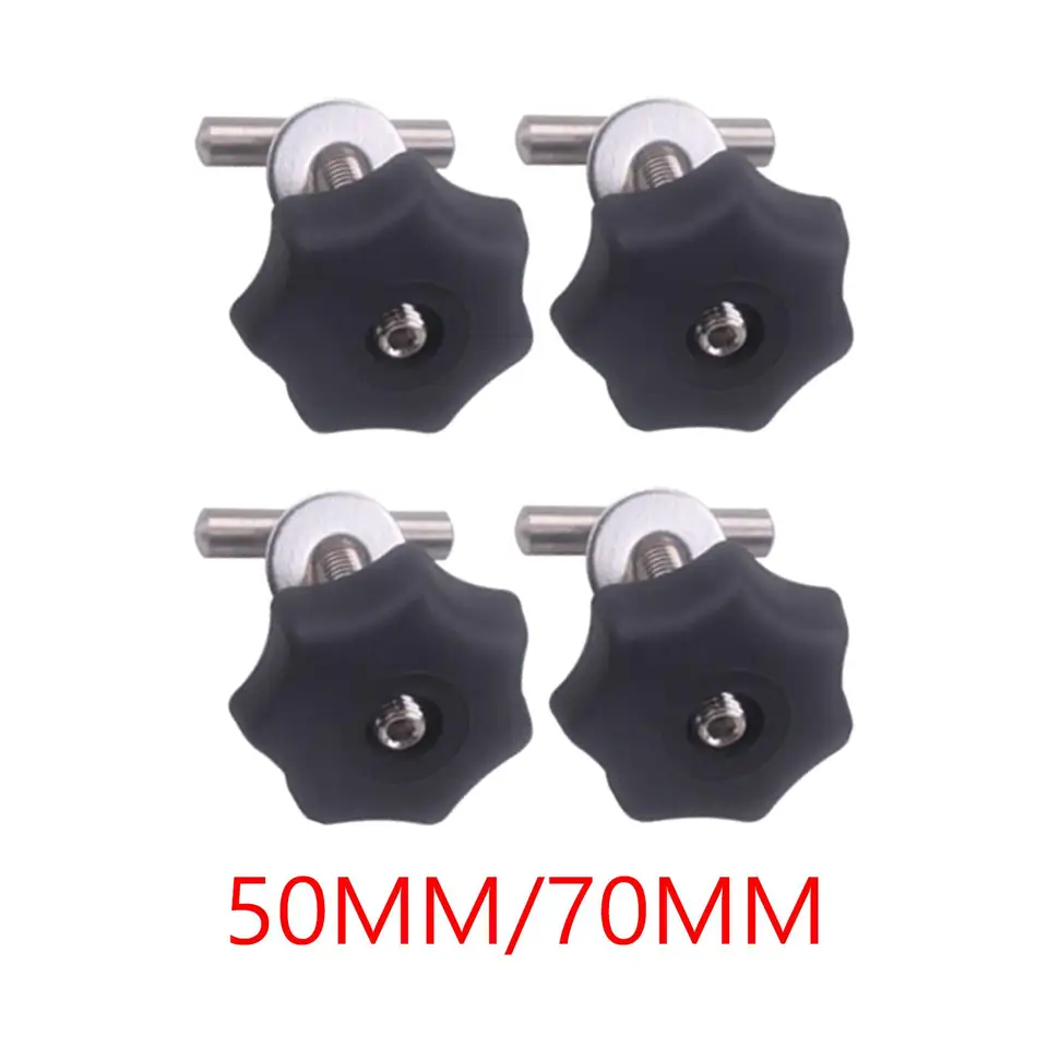 4 kusy 50 mm/70 mm uzamykacie koľajnice pre viacflexboard VW T5 T6