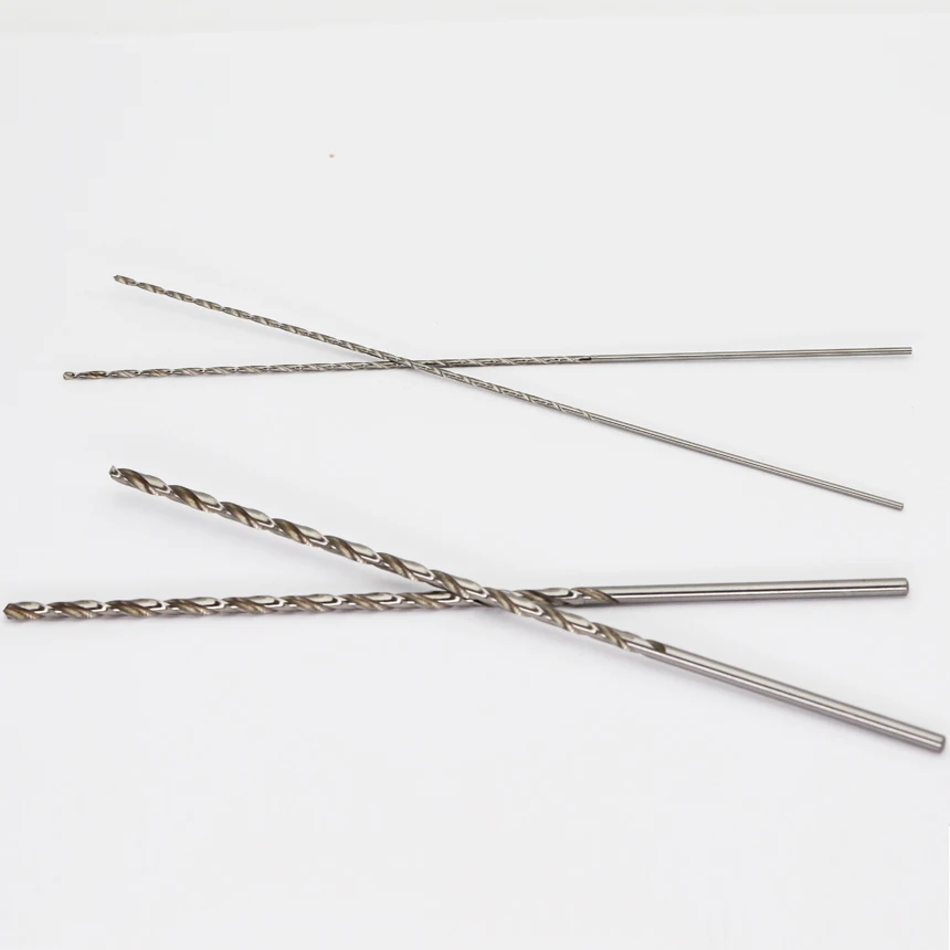 4 mm 4,1 mm 4,2 mm 4,3 mm 4,4 mm 119/160/200/250/300 mm extra dlhé drevo Vysokorýchlostné oceľ HSS Rovné predĺžené zákruty Bit