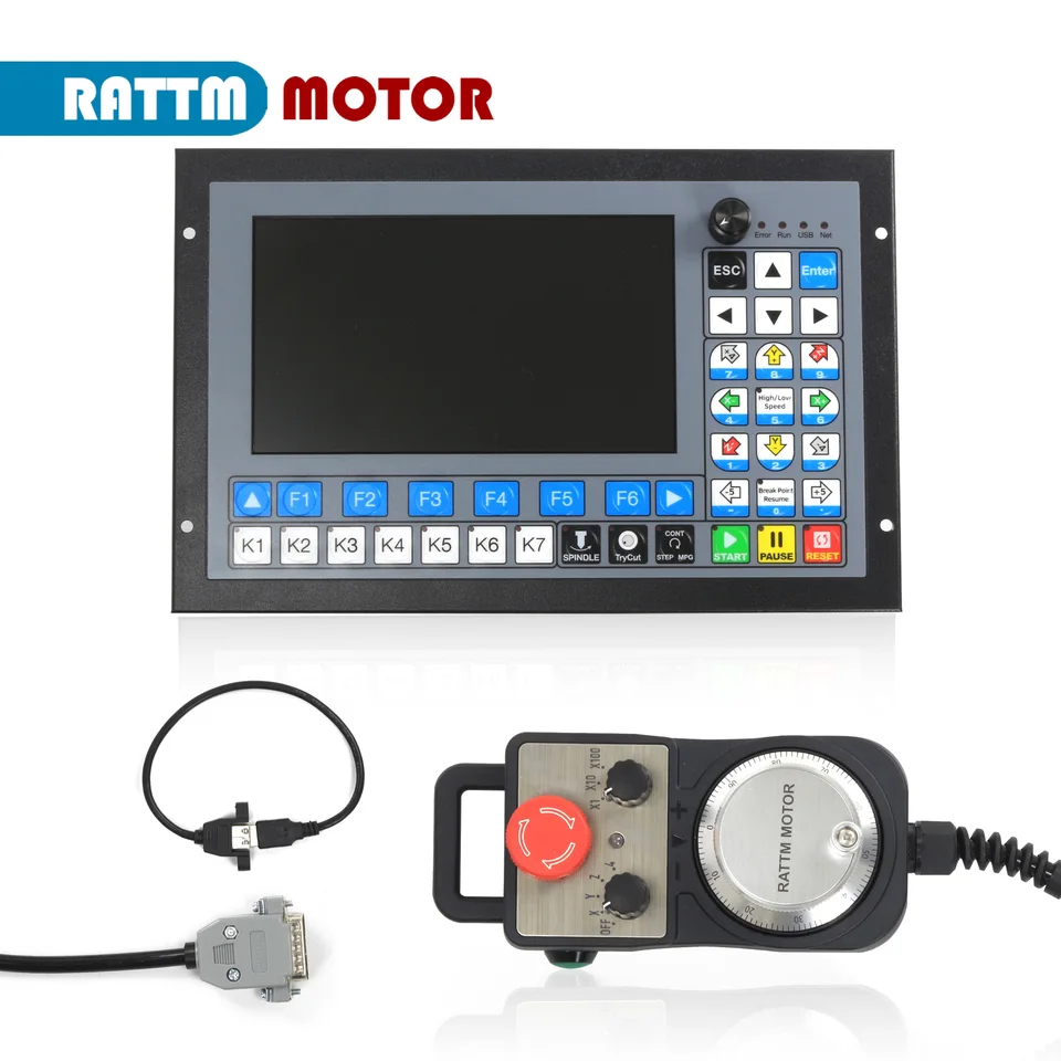 4 osi 5 osi DDCS Expert CNC Off-line Motion Controller Súprava s ručným smerovačom MPG Router gravírovanie mletia