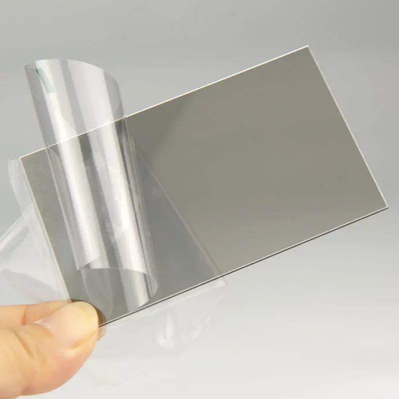 4 palce Mini LCD projektor Polarizačný film Optické sklo Polaroid DIY Projector Accessories Polarizer ochrana tepelného ochrany