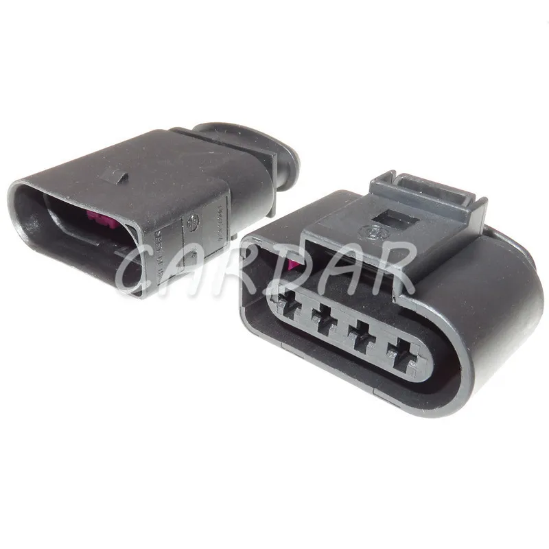 4 PIN 1J0973724 1J0973824 3.5 Series Series Ignition Coil Plug Automotive Oxygen Socket Socket Universal Connector pre VW Audi
