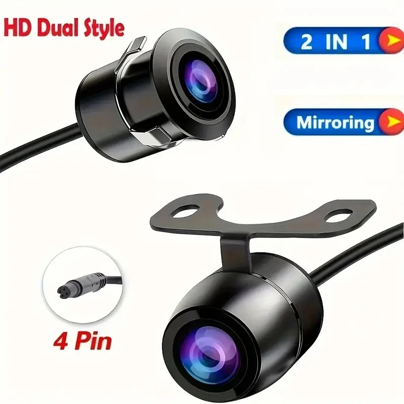 4 pin reverzné auto zadné pohľady na zálohovanie Parkovacia kamera HD Night Vision Witerproof