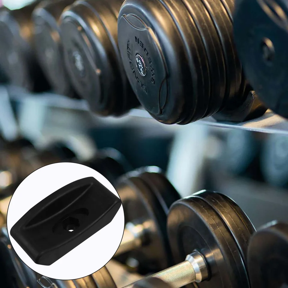 4 počítače Dumbbell Rack Podporné zátvorky pre držiak držiteľov Dumbbells Stock Dumbbells