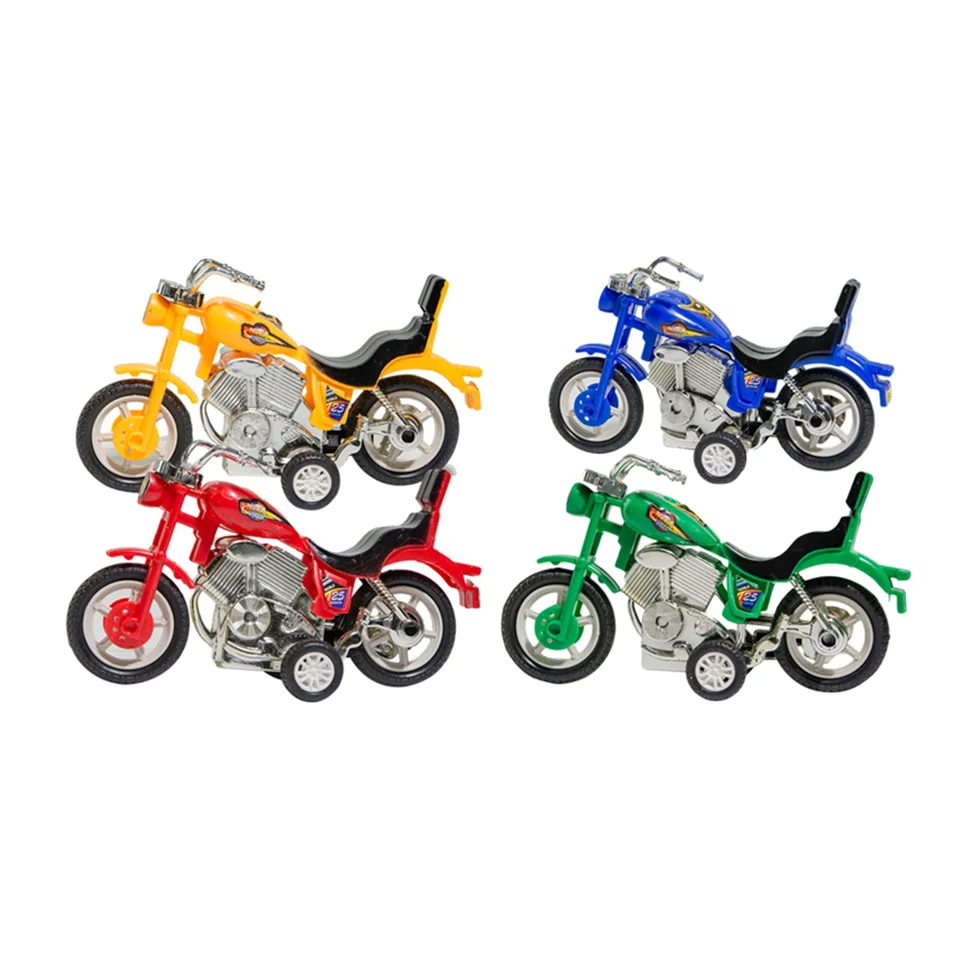 4 počítače hračky automobilov skoré vzdelávacie Mini motocykel Model Frtion -poháňané detské motocykle batoľa