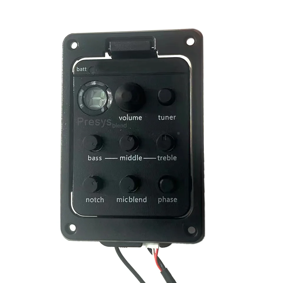 4 pásmo ekvalizéra 301 s mikrofónovým dvojitým režimom Equalizer Equalizer EQ Tuner Guitar Pickup