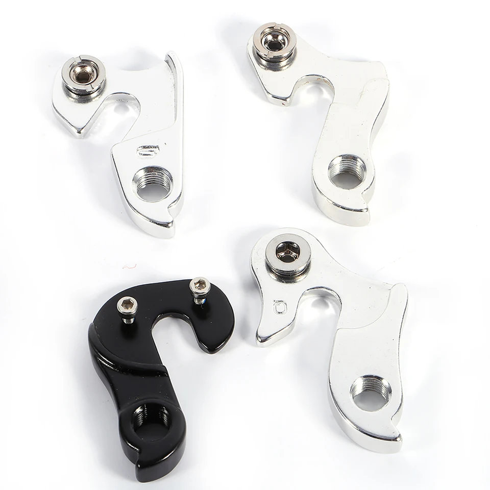 4 Univerzálne MTB Road Road Bicycle Hanger Bike Bike Zliatina Zadná prehadzovacia časť pretekársky cyklistický horský rámec Gear Gear Tail Hook diely