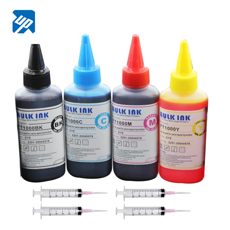 4 x 100 ml atrament tlačiarne pre HP 912XL 912 atramentovej kazety pre HP OfficeJet Pro 8010 8012 8014 8015 8017 8018 8020 8020 8022 8023 8024