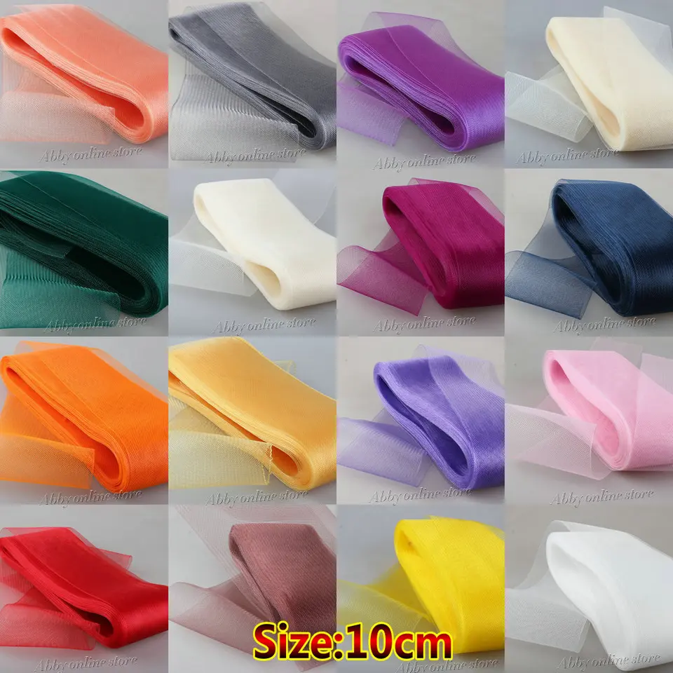 4 '' Široký (10 cm) Soft Horse Orezanie stuhy pre skvelé pre vytváranie extra objemu v spodnej časti sukne 25 yardov