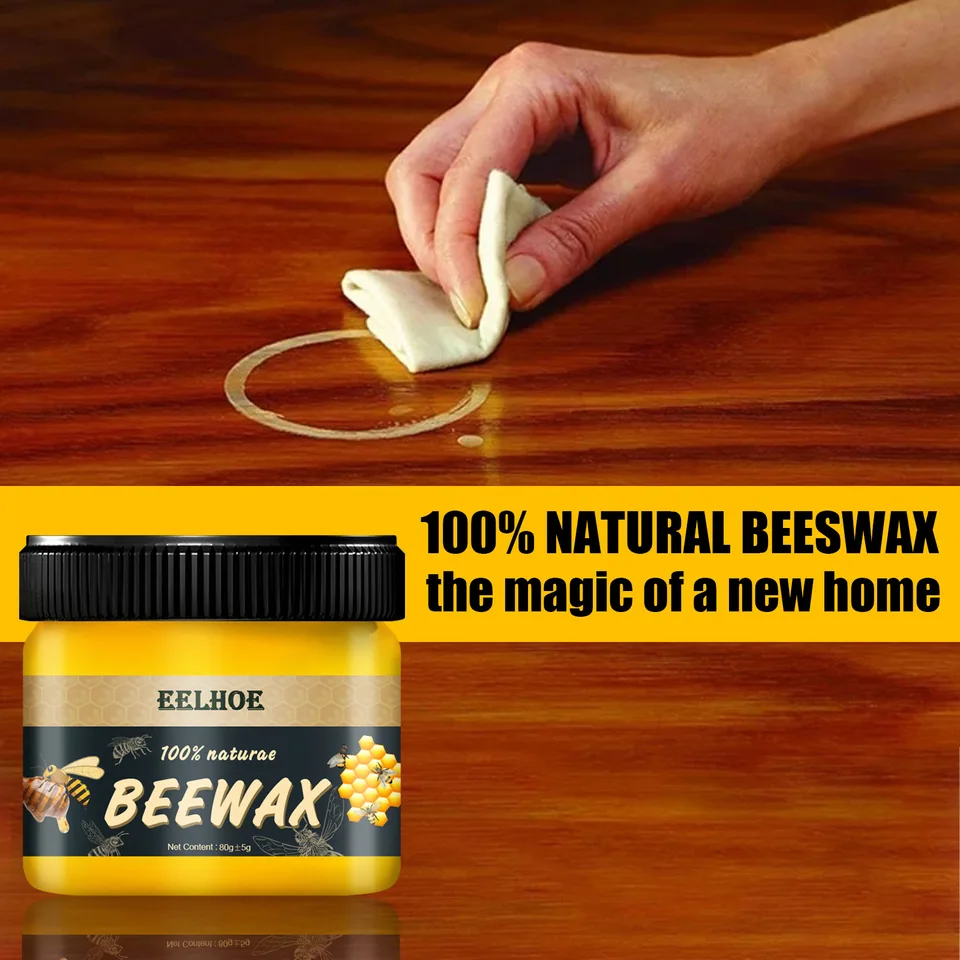40/80G nábytok leštenie včiel včelie vosk včely drevené korenie Beewax Drevená podlahová čistenie údržba lešteného rozjasnenia starostlivosti o starostlivosť o rozjasnenie