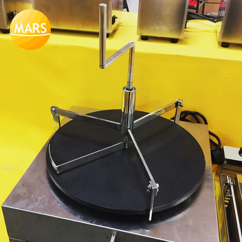 40 cm krep Maker Pan Cake Catter Rozprestievač z nehrdzavejúcej ocele Crepe Freeer Stick Stick Domov Diy Cooking Nástroje Kuchynské doplnky