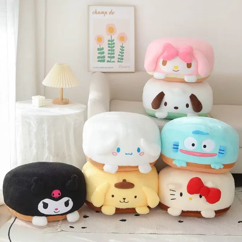 40 cm miniso Sanrio Kuromi Hello Kitty Cinnamoroll Purin Dog My Melody Plyšový vankúš Plyš