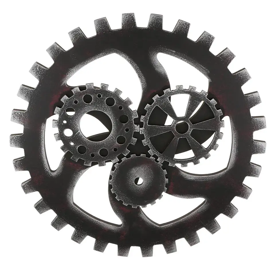 40 cm retro steampunk prevodové koleso zbierky remeselníkov