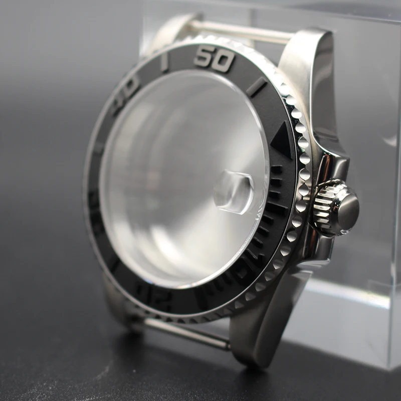 40 mm hodinky puzdro 316L z nehrdzavejúcej ocele pre Seiko NH35 NH34 NH36 NH38 ETA 2824 MIYOTA 8215 Pohyb 28,5 mm