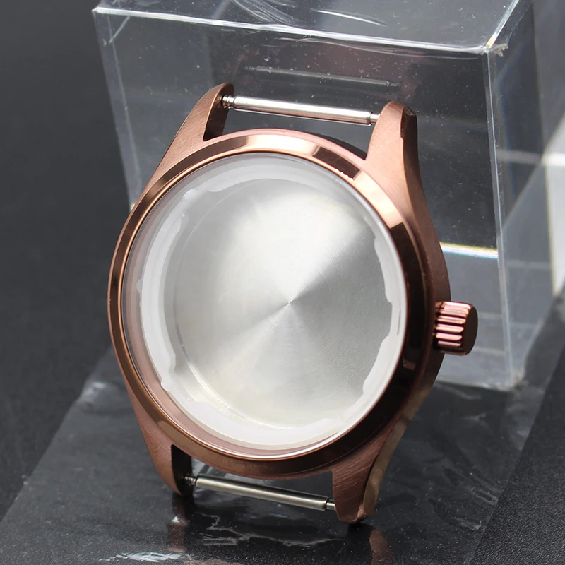 40 mm luxusné muži hodinky Puzdro pre mod pre mod letec seiko NH35 NH34 NH36 NH38 4R36 Pohyb 100 m nepremokavý 316L z nehrdzavejúcej ocele